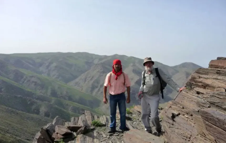Climbing in the Nuratau Mountains, Uzbekistan