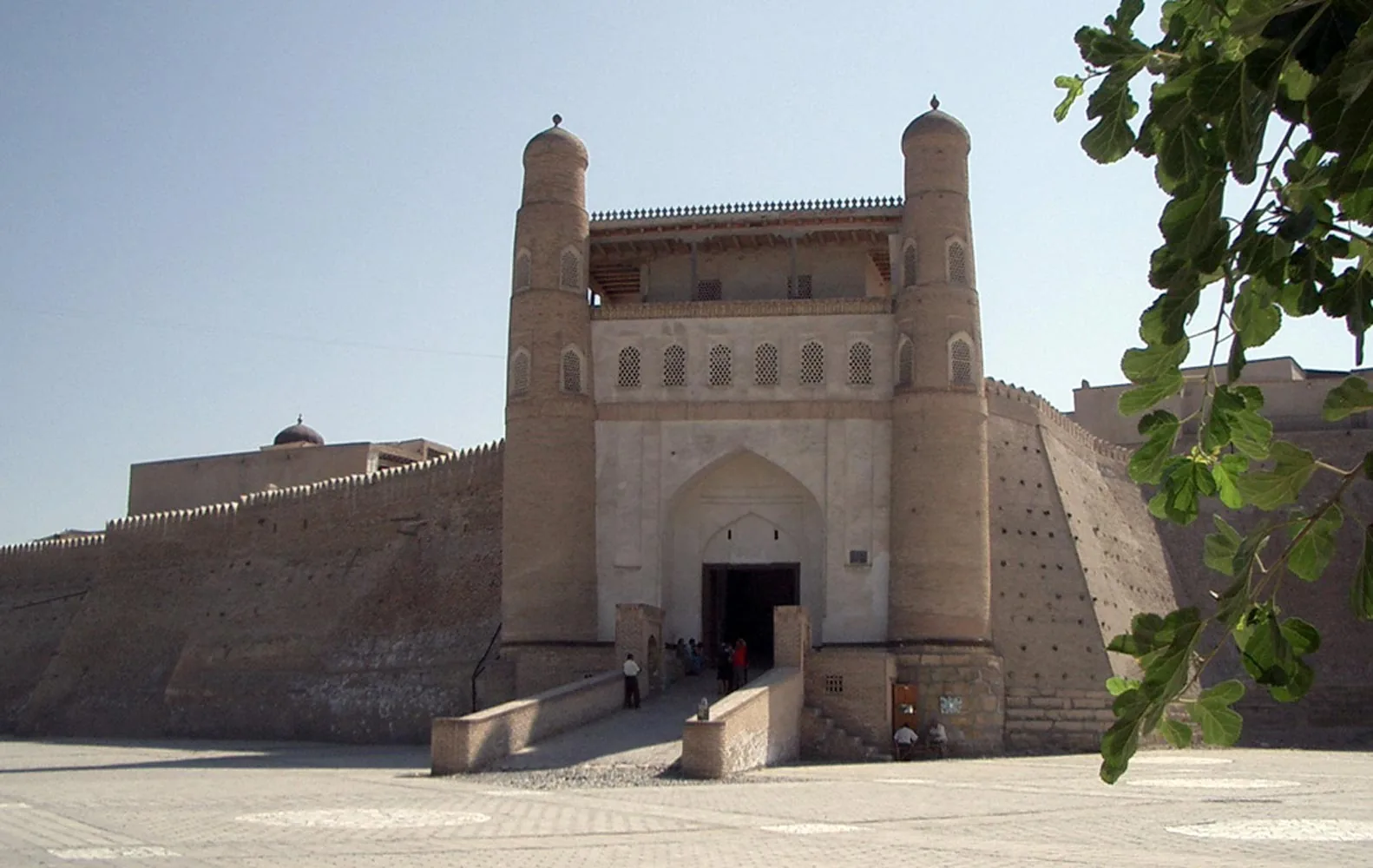 The Ata Darvoza west gate of Ichan-Kala in Khiva