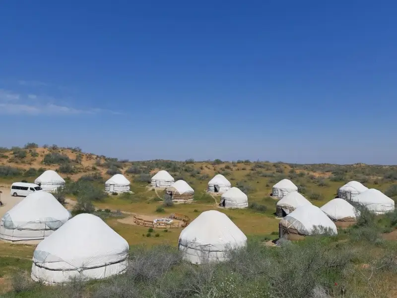 Yurt Camp: Samarkand Round-Trip